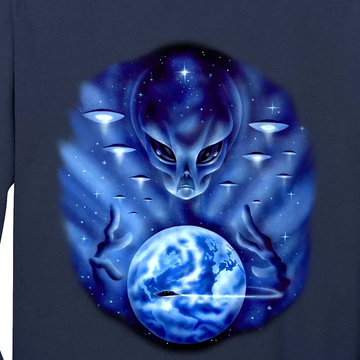 Alien Master Tall Long Sleeve T-Shirt