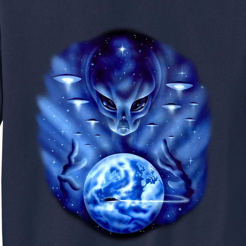 Alien Master Tall Sweatshirt