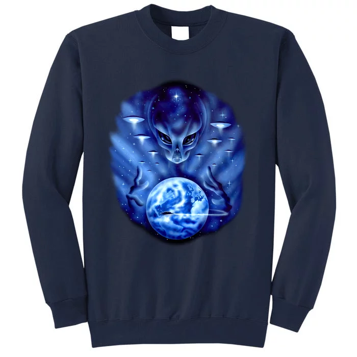 Alien Master Tall Sweatshirt