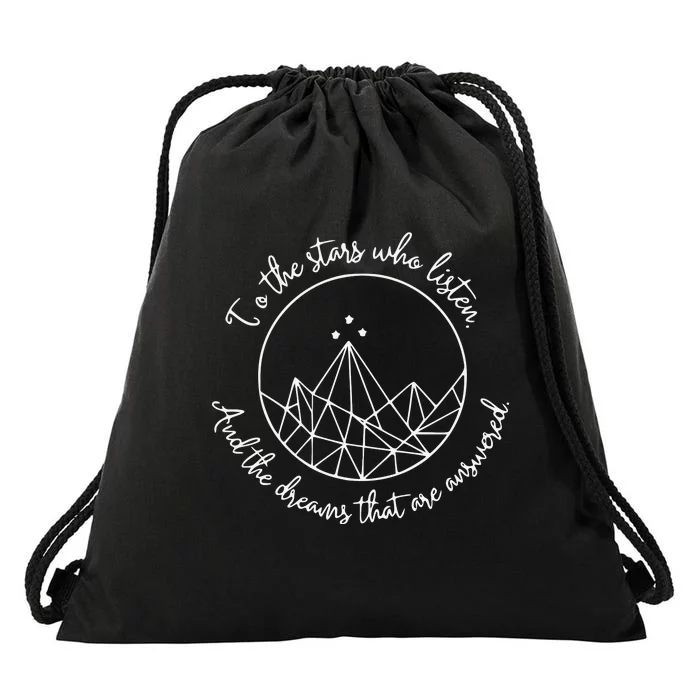 Acotar Merch A Court Of Thorns And Roses Sarah J Maas Drawstring Bag