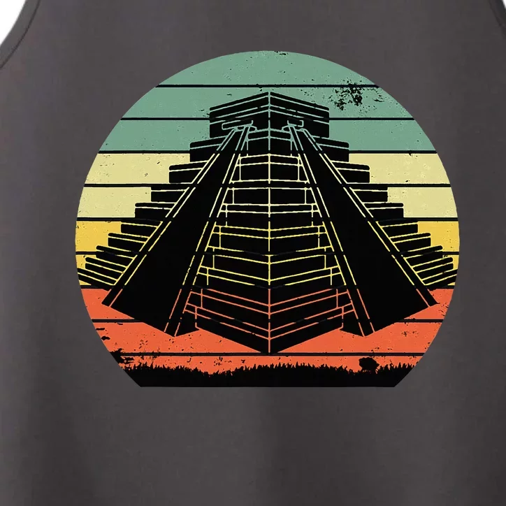 Aztec Mexican Art Cool Mayan Inca Love Performance Tank