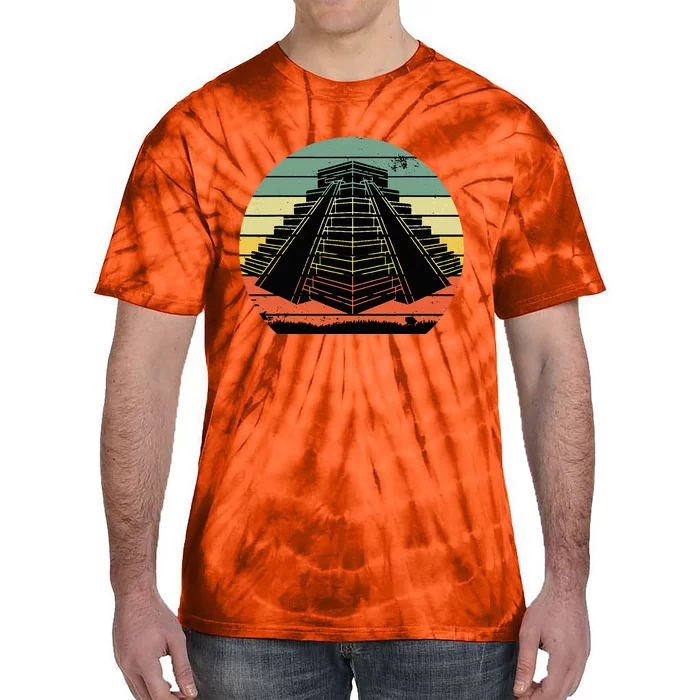 Aztec Mexican Art Cool Mayan Inca Love Tie-Dye T-Shirt