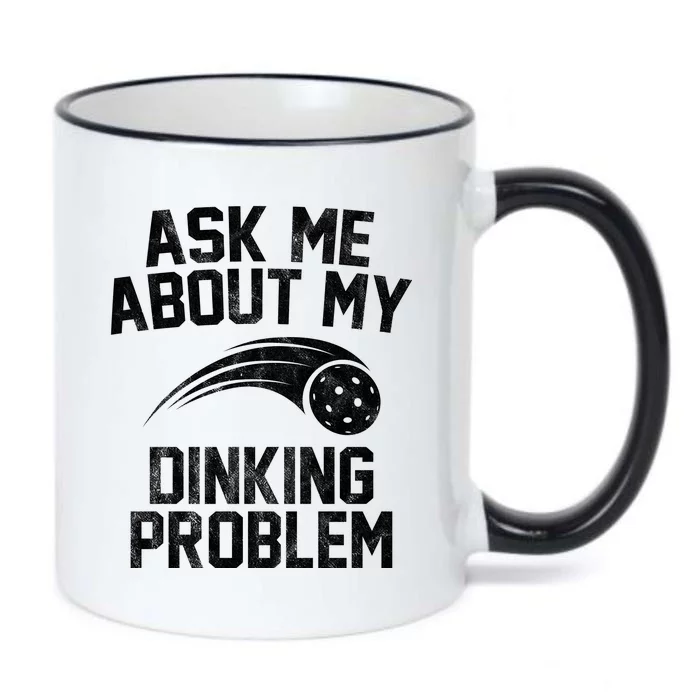 Ask Me About My Dinking Problem Sport Black Color Changing Mug