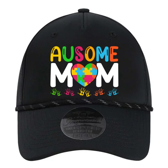 Ausome Mom Autism Great Gift Performance The Dyno Cap