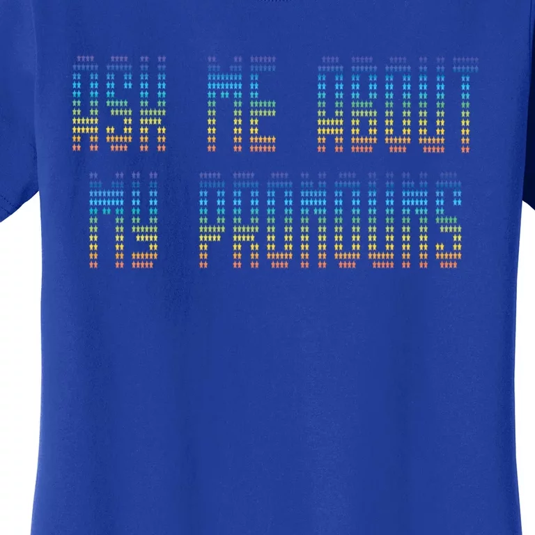 Ask Me About My Pronouns Rainbow Funny Gay Agenda Gift Women's T-Shirt