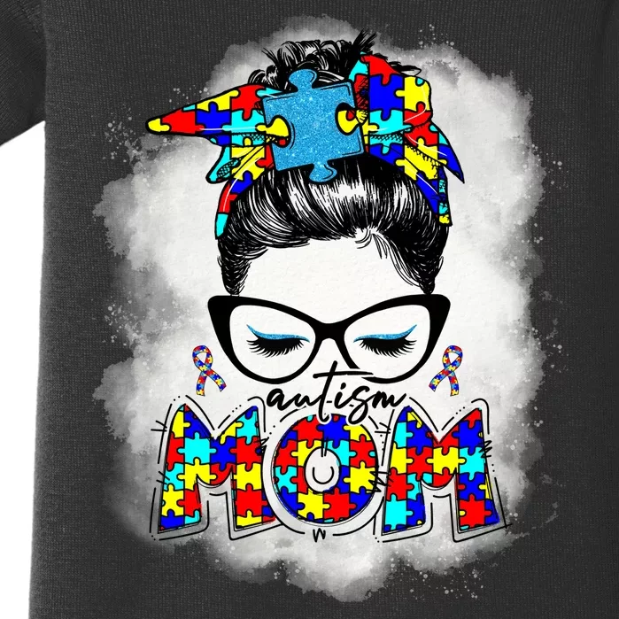 Autism Mom Baby Bodysuit