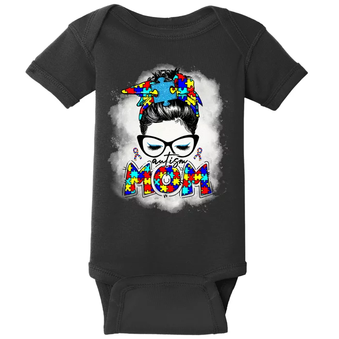 Autism Mom Baby Bodysuit