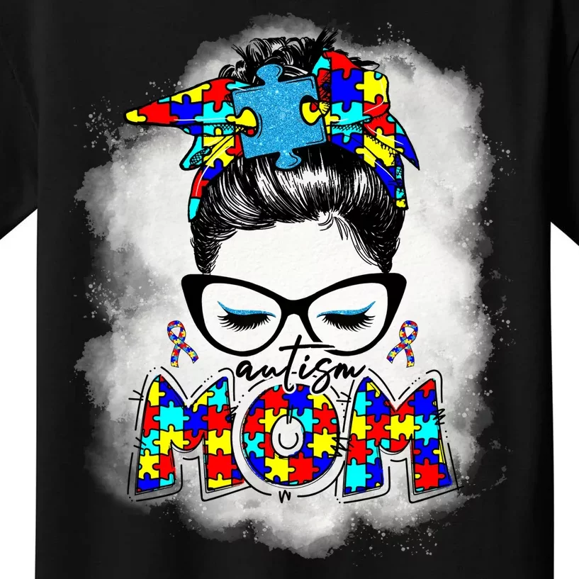 Autism Mom Kids T-Shirt