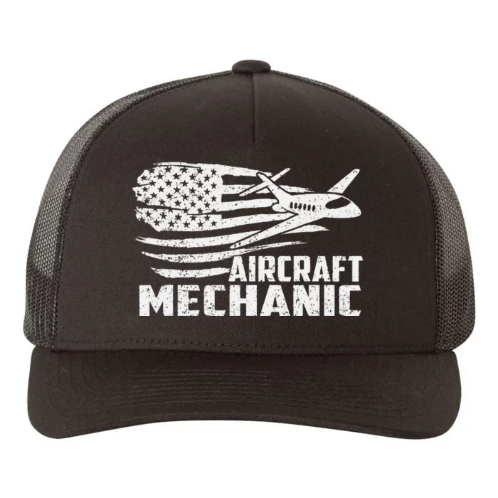 Aircraft Mechanic Aviation Airplane Maintenance Engineer Yupoong Adult 5-Panel Trucker Hat