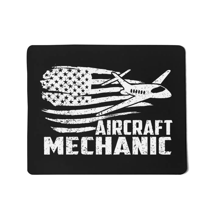 Aircraft Mechanic Aviation Airplane Maintenance Engineer Mousepad