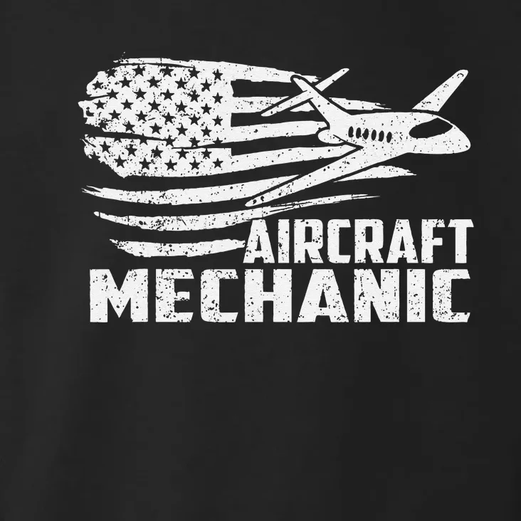 Aircraft Mechanic Aviation Airplane Maintenance Engineer Toddler Hoodie