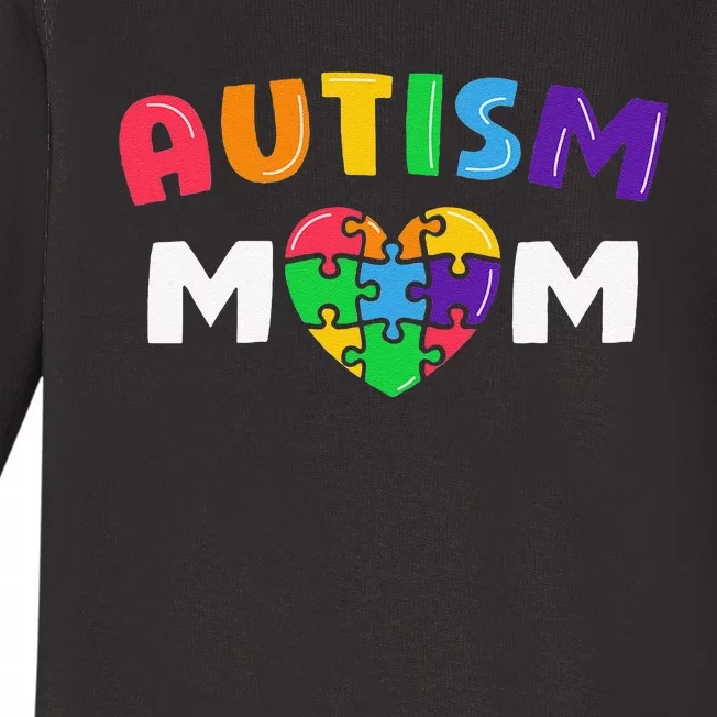 Autism Mom Autism Awareness Gift Baby Long Sleeve Bodysuit