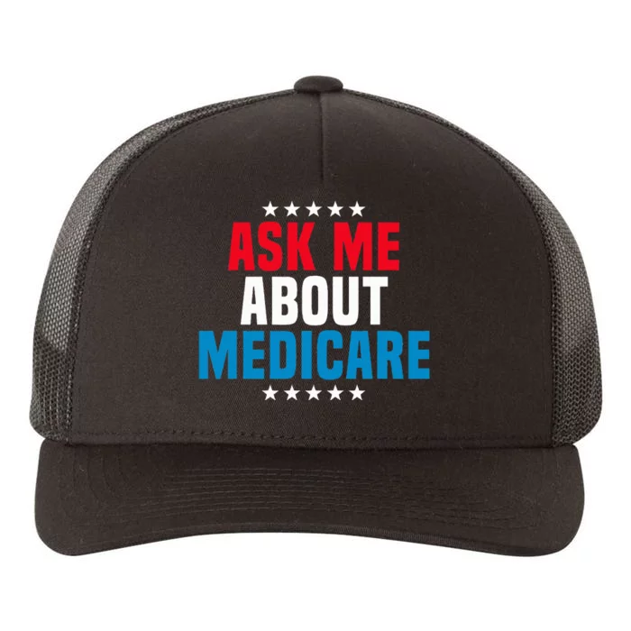 Ask Me About Medicare Health Insurance Consultant Yupoong Adult 5-Panel Trucker Hat