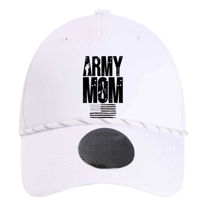 Army Mom American Flag Gift For Mother's Day Performance The Dyno Cap