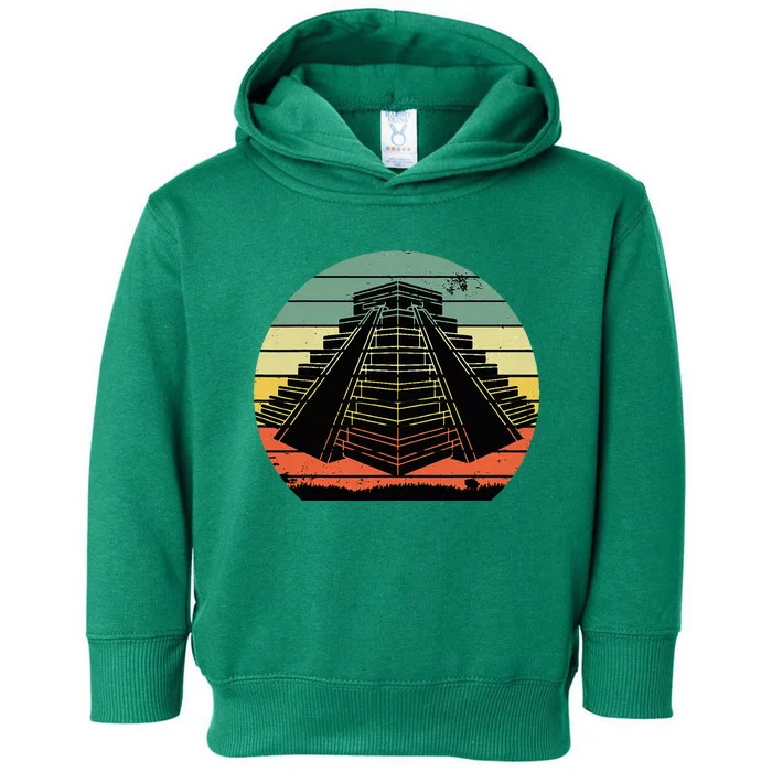 Aztec Mexican Art Cool Mayan Inca Love Toddler Hoodie