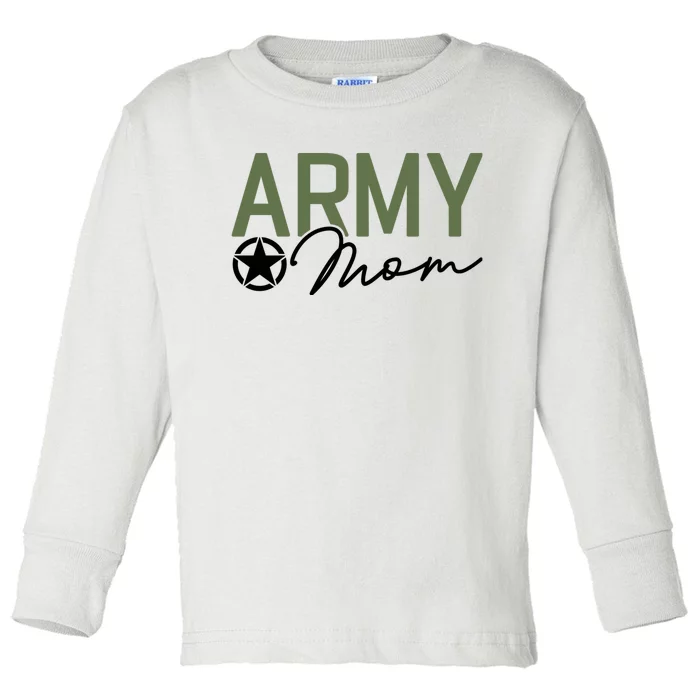 Army Mo Toddler Long Sleeve Shirt