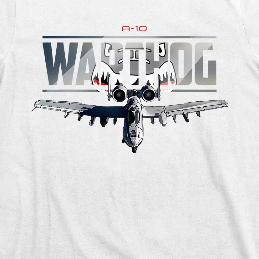 American Military Airplane Warthog Pilot T-Shirt