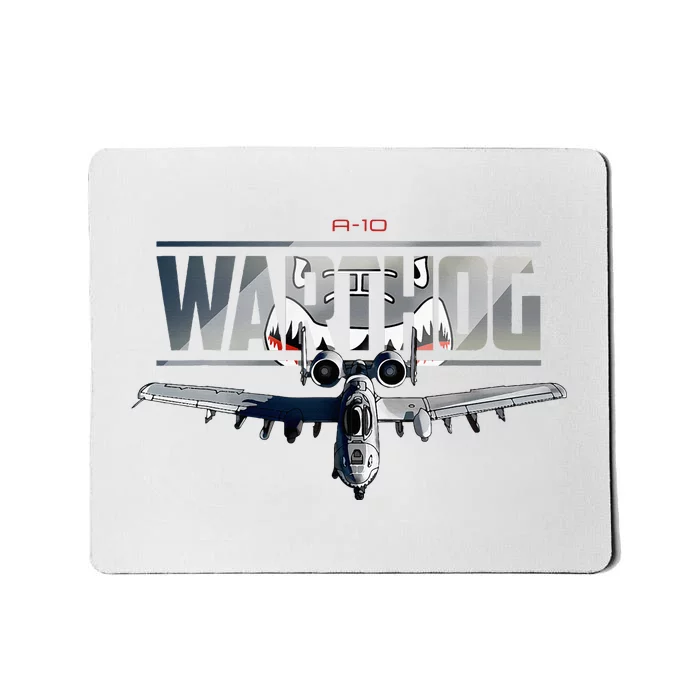 American Military Airplane Warthog Pilot Mousepad