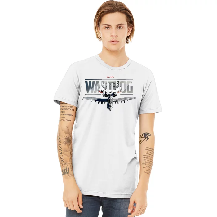 American Military Airplane Warthog Pilot Premium T-Shirt