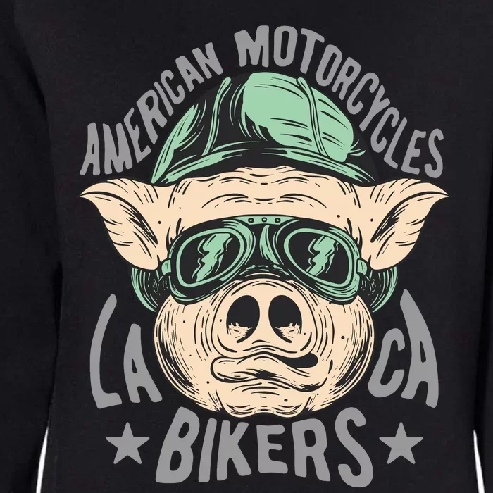 American Motorcycle Womens California Wash Sweatshirt