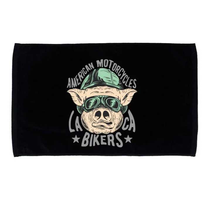 American Motorcycle Microfiber Hand Towel