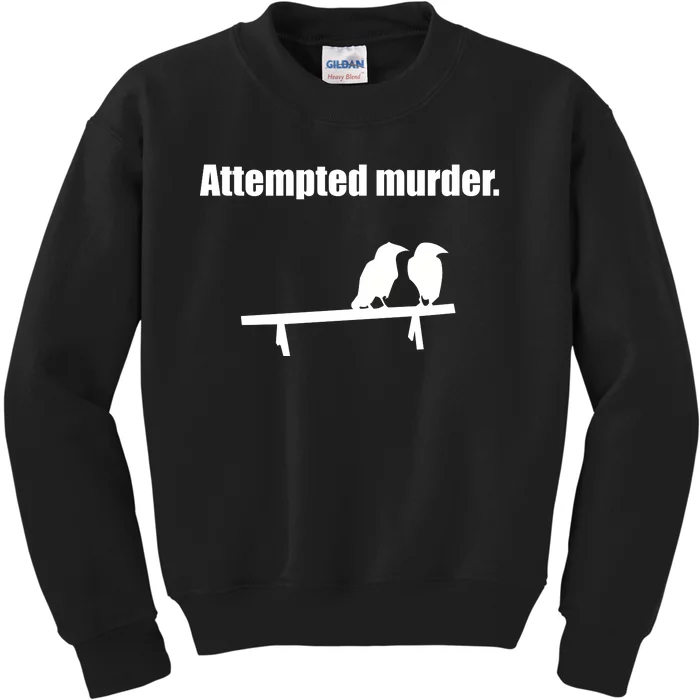 Attempted Murder Kids Sweatshirt