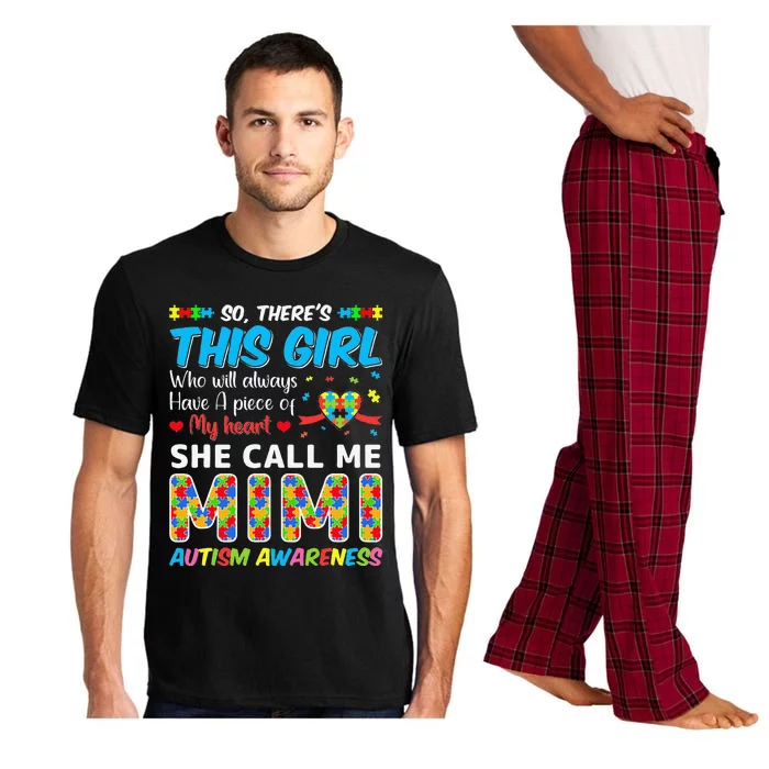 Autism Mimi Autism Awareness Grandmom Autism Motivational Pajama Set