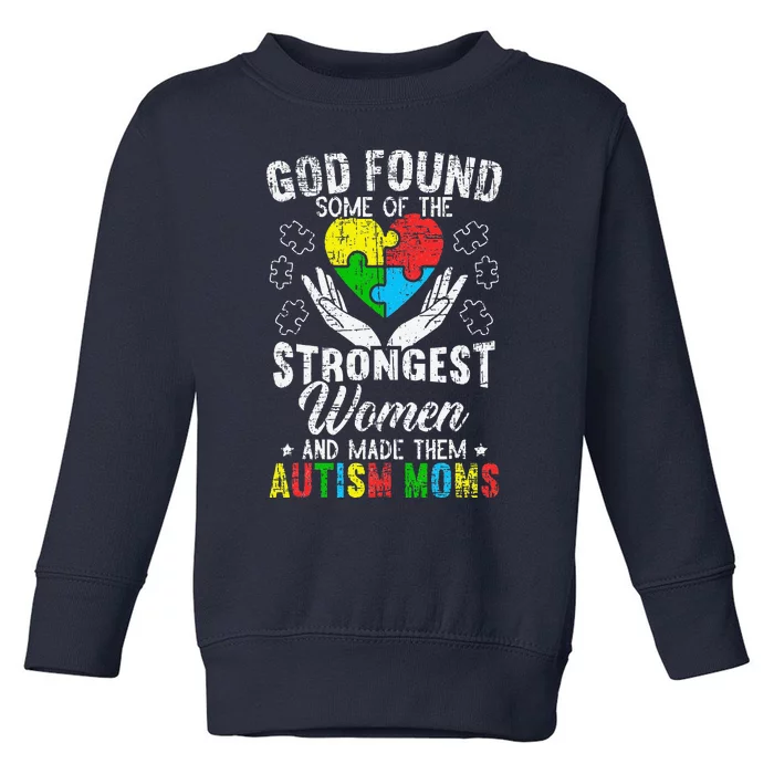 Autism Mom ASD Awareness Autism Spectrum Disorder Mother Toddler Sweatshirt