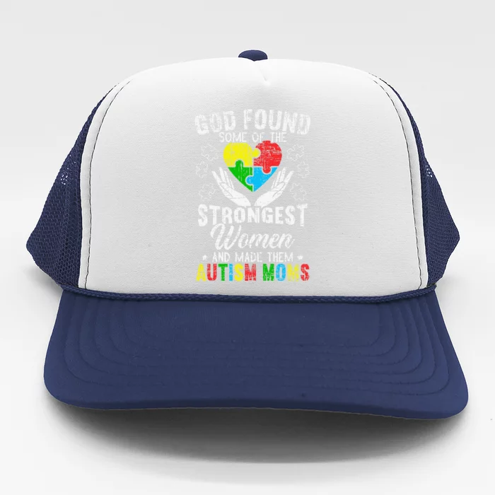 Autism Mom ASD Awareness Autism Spectrum Disorder Mother Trucker Hat