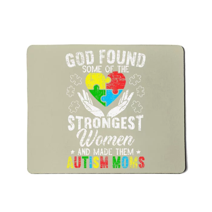 Autism Mom ASD Awareness Autism Spectrum Disorder Mother Mousepad