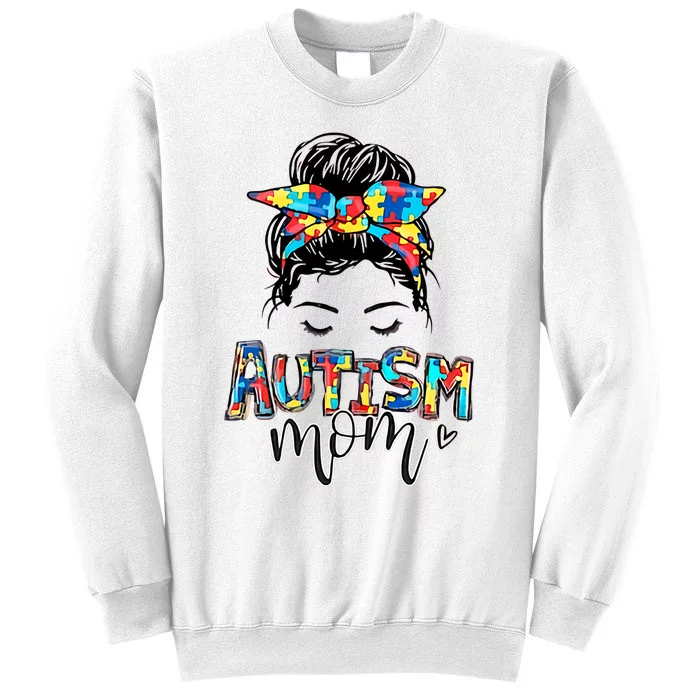 Autism Mom Autism Family Support Autism Awareness Month Matching Family Sweatshirt