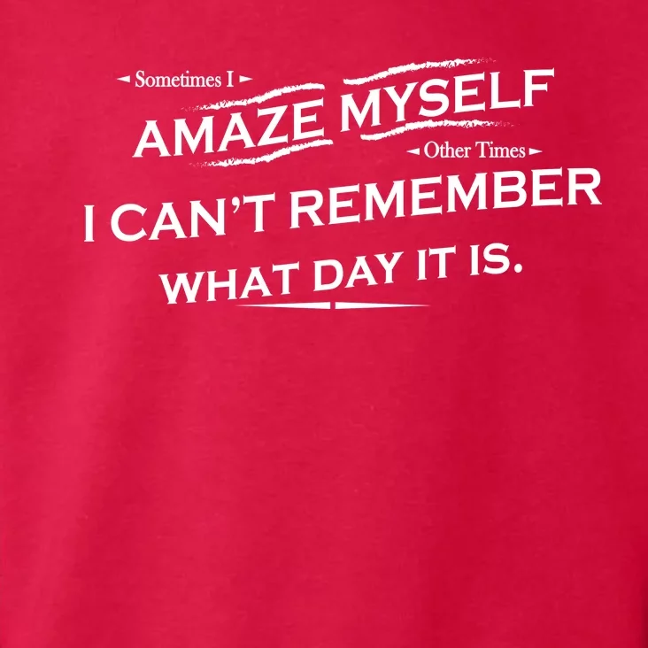 Amaze Myself Toddler Hoodie