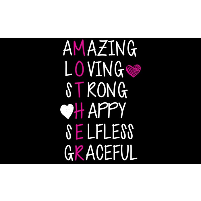 Amazing Loving Strong Happy Mother Bumper Sticker