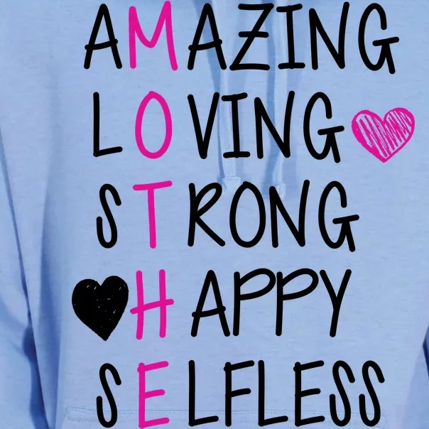 Amazing Loving Strong Happy Mother Unisex Surf Hoodie