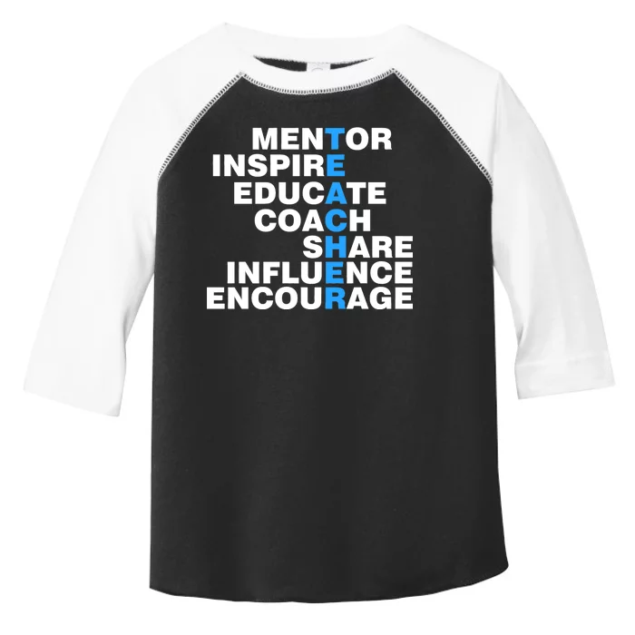 Amazing Teacher Mentor Toddler Fine Jersey T-Shirt