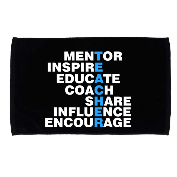 Amazing Teacher Mentor Microfiber Hand Towel