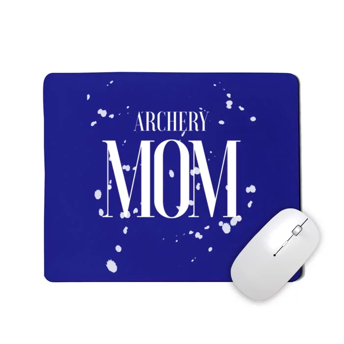 Archery Mom Bow Arrow Game Day Team Biggest Fan Proud Parent Cool Gift Mousepad