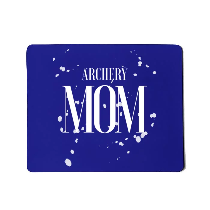 Archery Mom Bow Arrow Game Day Team Biggest Fan Proud Parent Cool Gift Mousepad