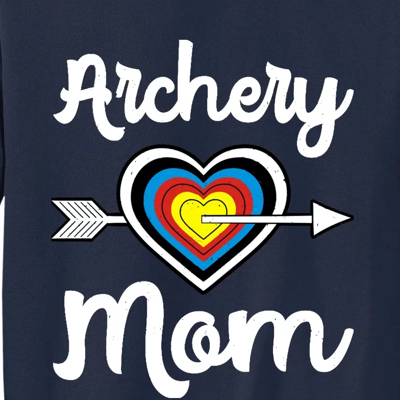 Archery Mom Bowwoman Archer Mother's Day Bowhunter Arrow Hoodie Tall Sweatshirt