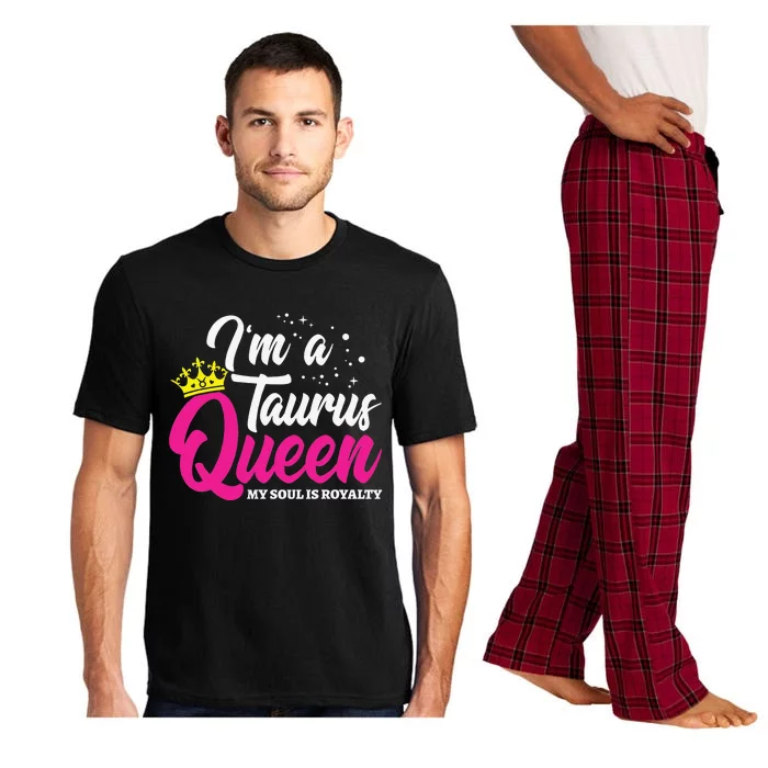 April & May Birthday Astrology Zodiac Taurus Queen Pajama Set