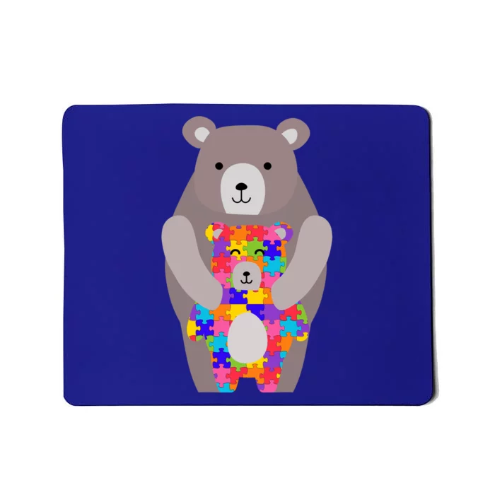 Autism Mama Bear Gift Cool Gift Cute Autistic Hoody Gift Mousepad