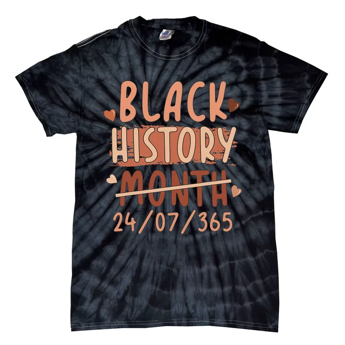 Afro Melanin Black  Afro American Bhm Tie-Dye T-Shirt