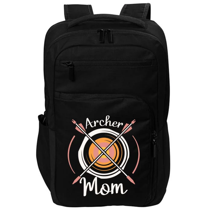 Archer Mom Bowmaster Archery Bow And Arrow Mothers Day Gift Impact Tech Backpack