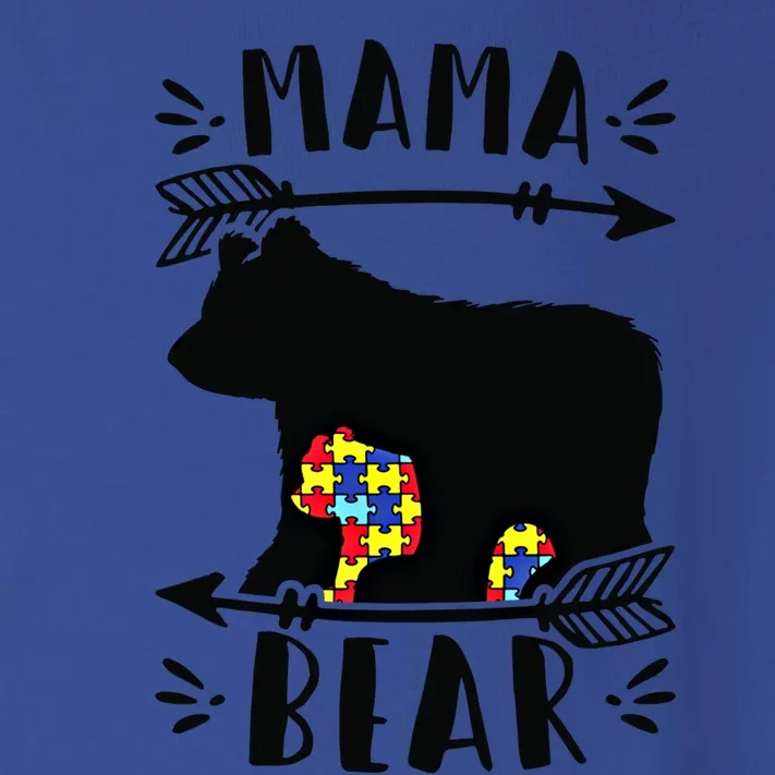 Autism Mama Bear Autism Mother Gift Toddler Long Sleeve Shirt