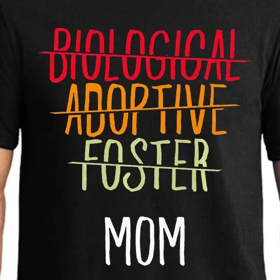 Adoption Mother Biological Adoptive Foster Mom Mother's Day Pajama Set