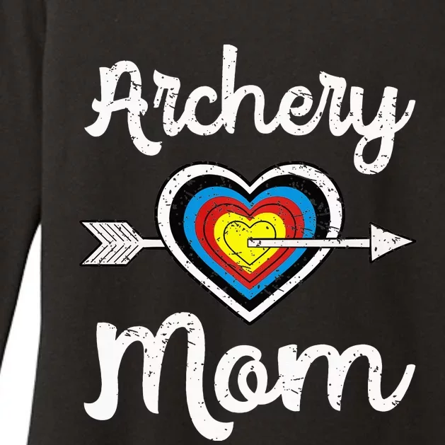 Archery Mom Bowwoman Archer Mother's Day Bowhunter Arrow Womens CVC Long Sleeve Shirt