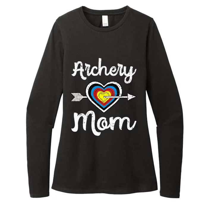 Archery Mom Bowwoman Archer Mother's Day Bowhunter Arrow Womens CVC Long Sleeve Shirt