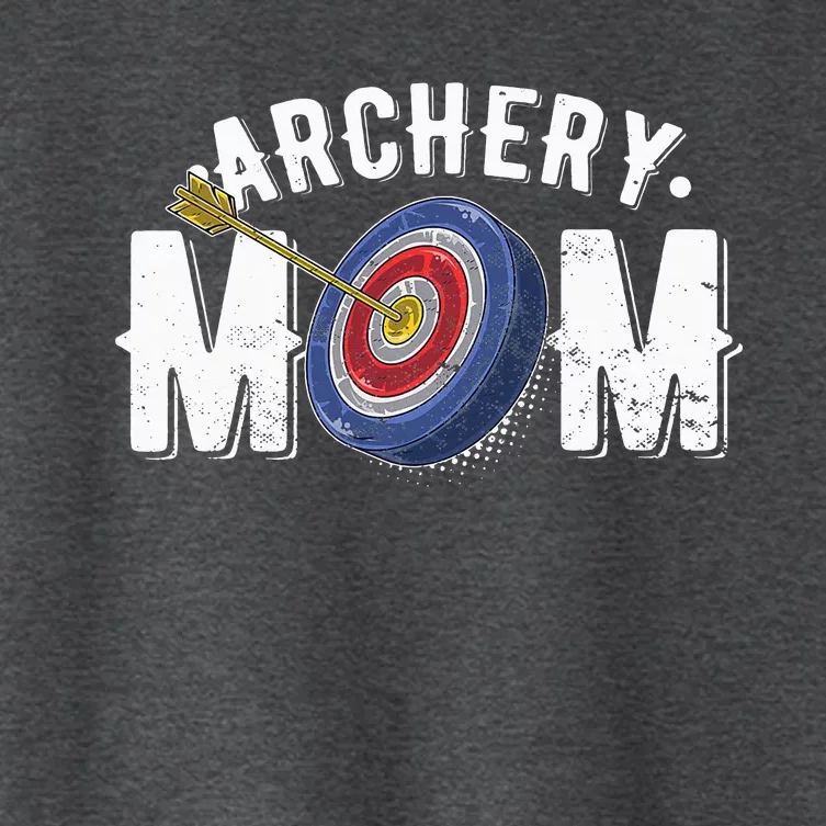 Archery Mom Bow Arrow Shooting Sports Hunter Women's Crop Top Tee