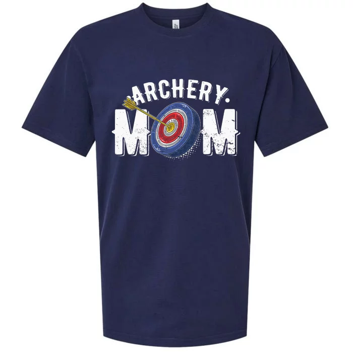 Archery Mom Bow Arrow Shooting Sports Hunter Sueded Cloud Jersey T-Shirt