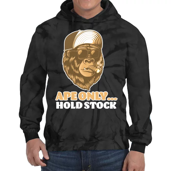 AMC Apes Only Hold The Stock Tie Dye Hoodie